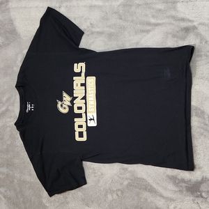 George Washington University GW GWU Colonials Gymnastics T Shirt Champion Size S